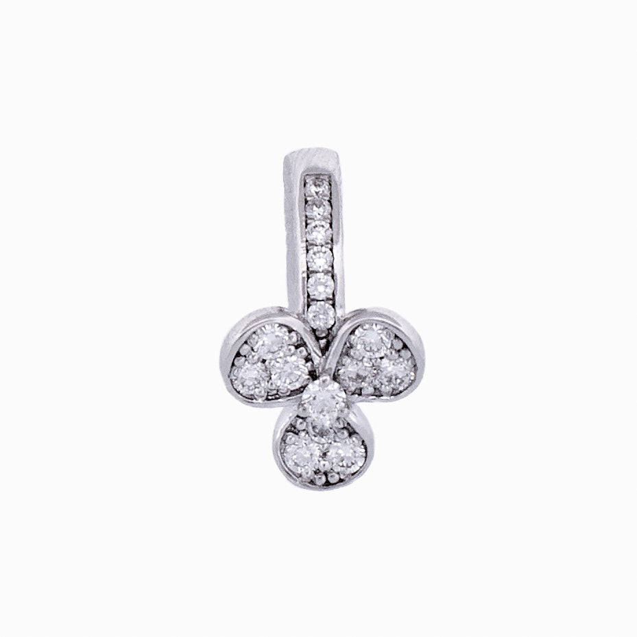 Three Petal Flower Ear Cuffs
