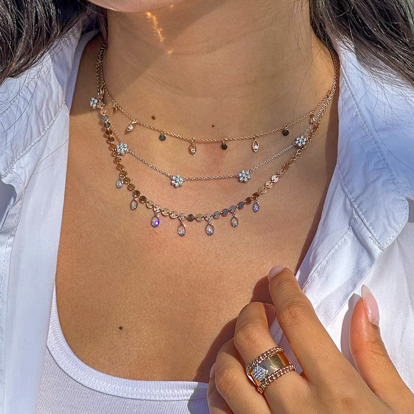 Diamond Confetti Necklace