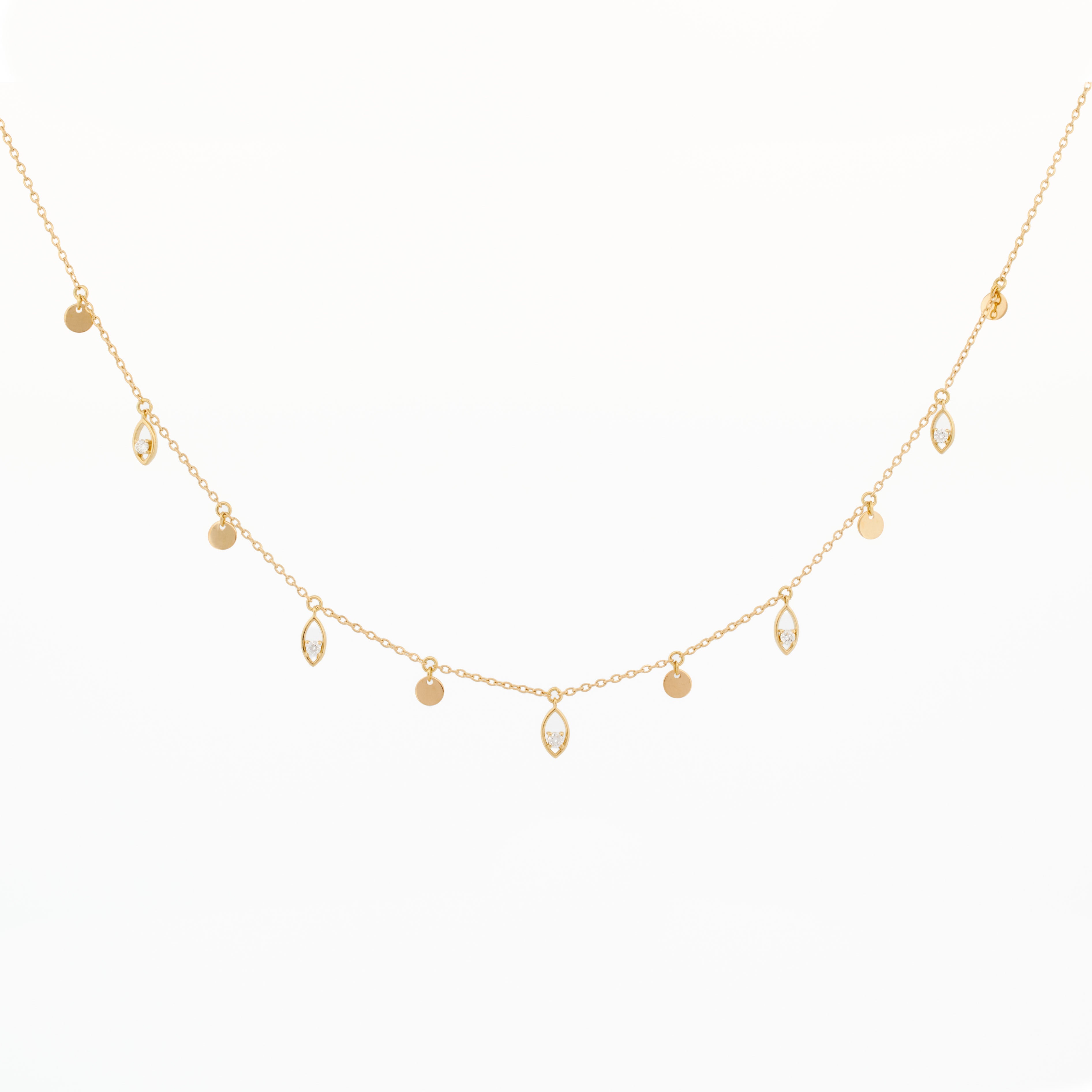 Diamond Confetti Necklace