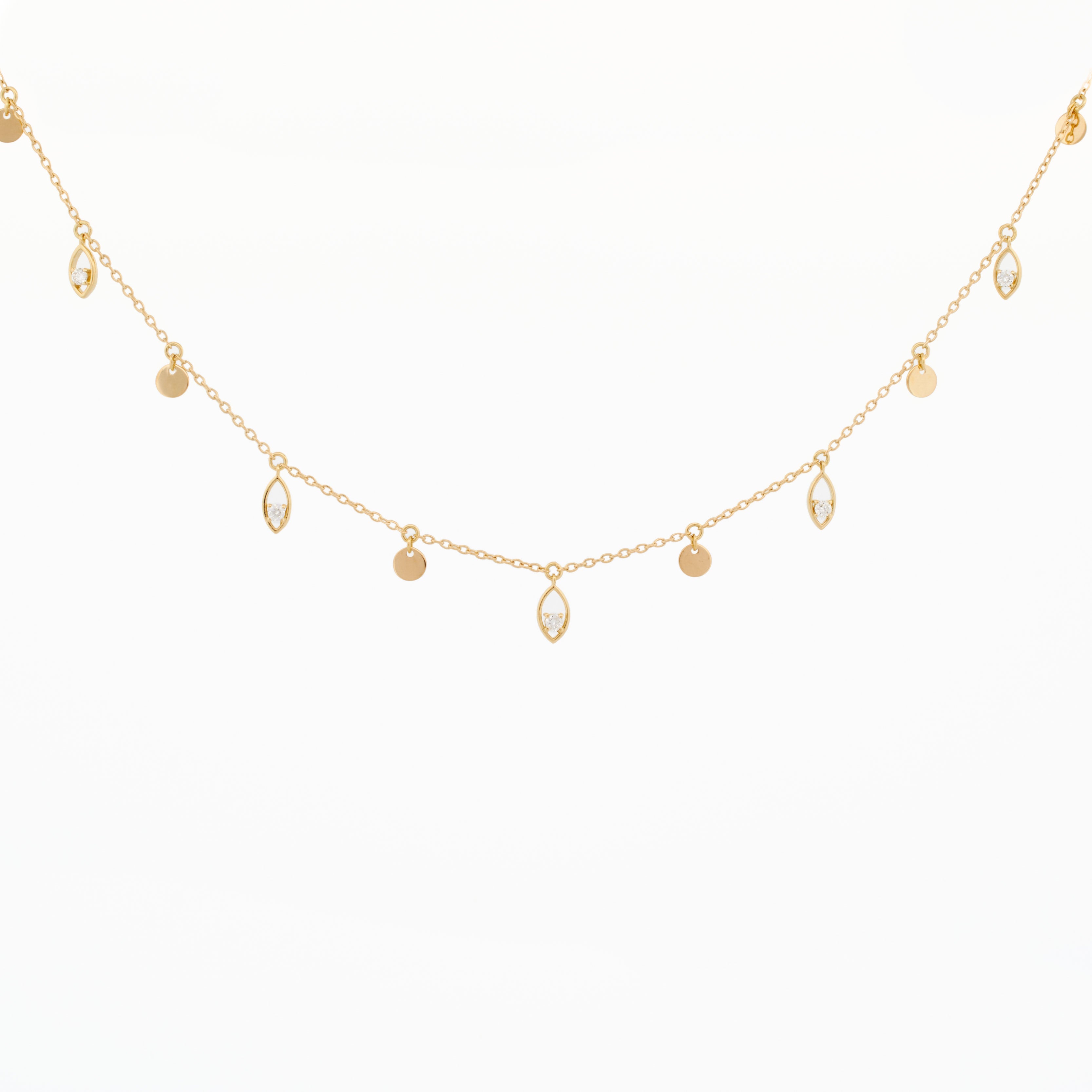 Diamond Confetti Necklace