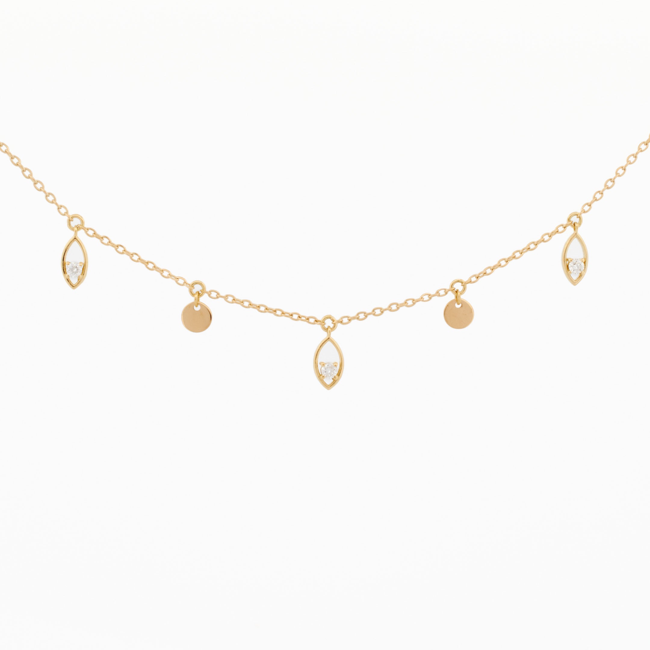 Diamond Confetti Necklace